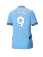 Manchester City Erling Haaland #9 Domácí Dres pro Dámské 2024-25 Krátký Rukáv